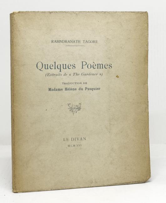 Quelques Pomes (Extraits de  The Gardener )