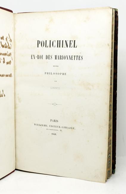 Polichinel, ex-roi des marionnettes devenu philosophe