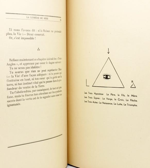 La Lumire du Sexe. Rituel d'initiation satanique selon la doctrine du troisime terme de la Trinit