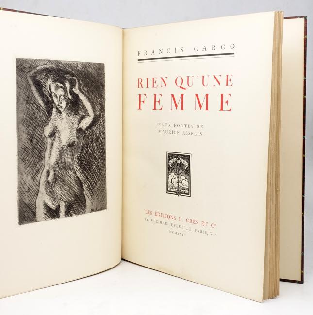 Rien quune Femme. Eaux-fortes de Maurice Asselin