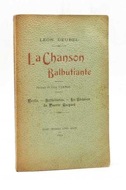 La Chanson balbutiante