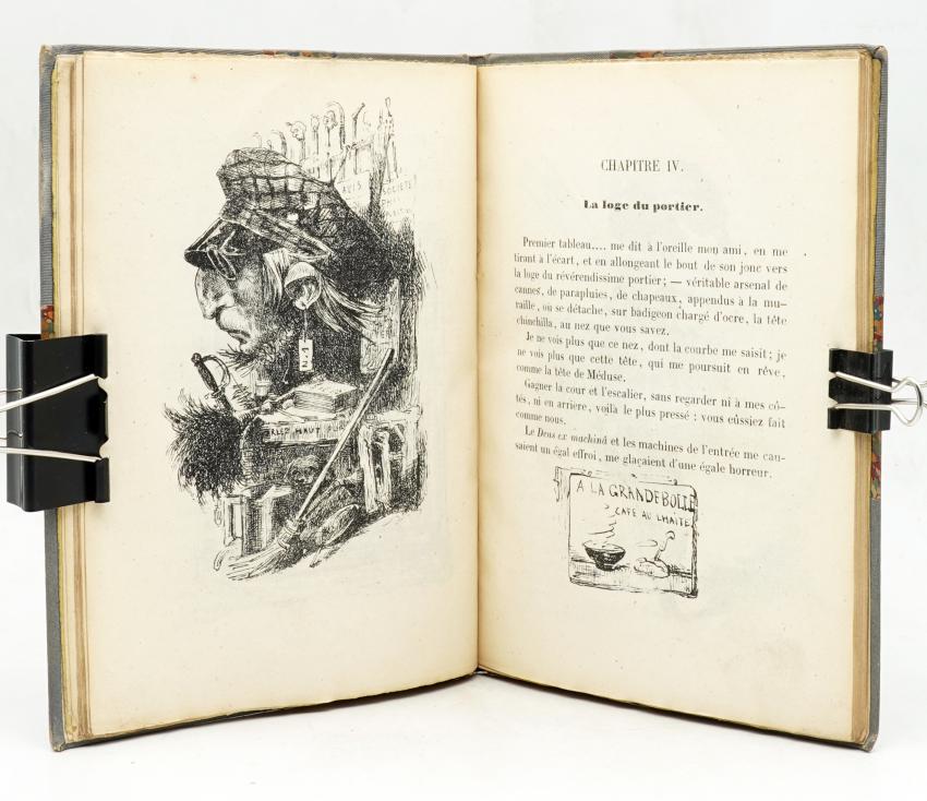 Revue Drolatique du Salon de lexposition bordelaise (1850) par J.-C. F