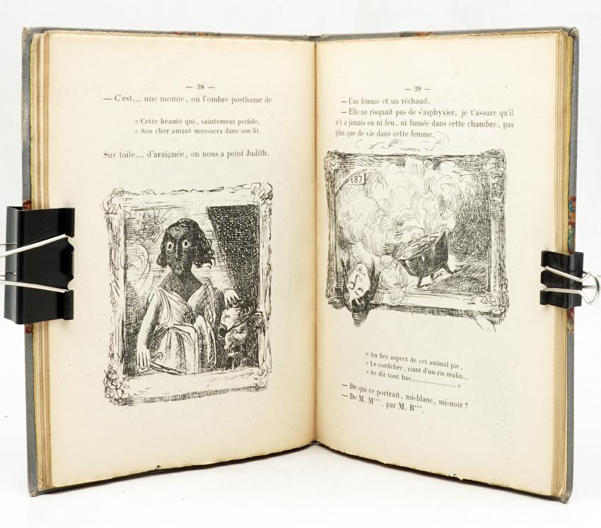 Revue Drolatique du Salon de lexposition bordelaise (1850) par J.-C. F